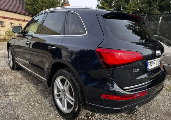 Audi Q5 cena 85000 przebieg: 130000, rok produkcji 2017 z Myszków małe 121